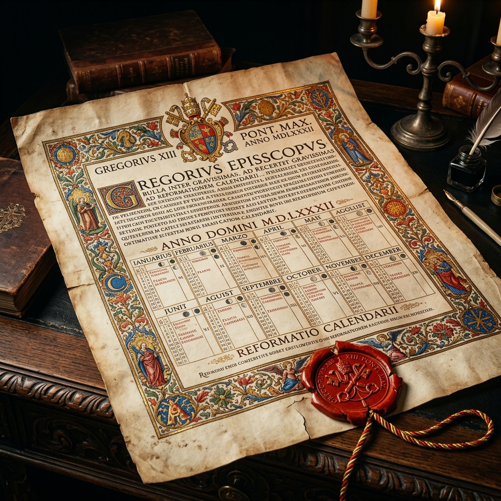 Gregorian Calendar 1582