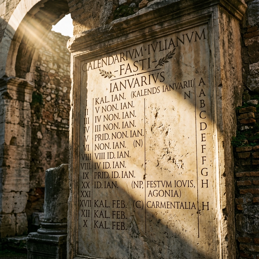 Julian Calendar Stone